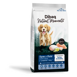Dibaq Natural M. F&F Perro Cachorro Maxi Pavo y Pollo - Pienso seco para perro