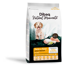 Dibaq Natural Cão Adulto Peru e Frango - Ração seca para cão