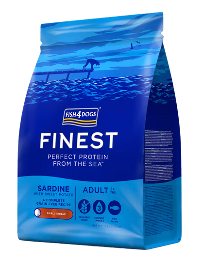 Fish4Pets Finest Cão Adulto Sardinha - Ração seca para cão