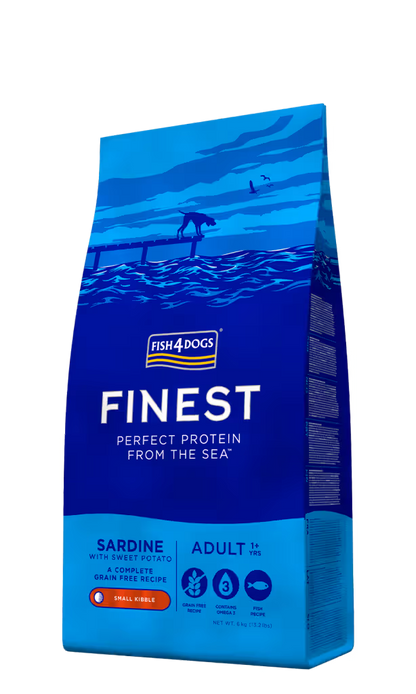 Fish4Pets Finest Cão Adulto Sardinha - Ração seca para cão