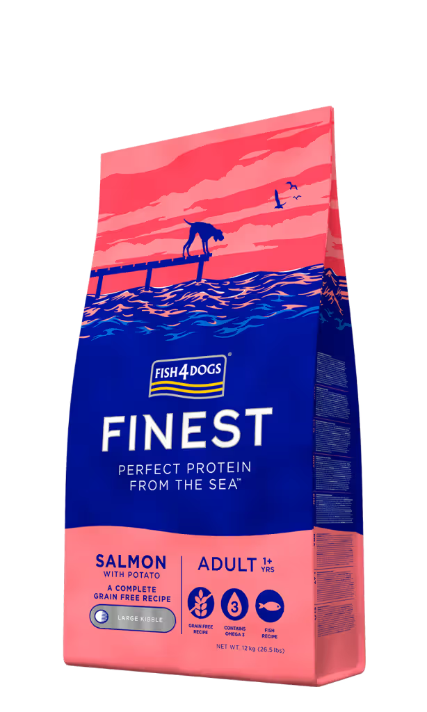 Fish4Pets Finest Cão Adulto Salmão - Ração seca para cão