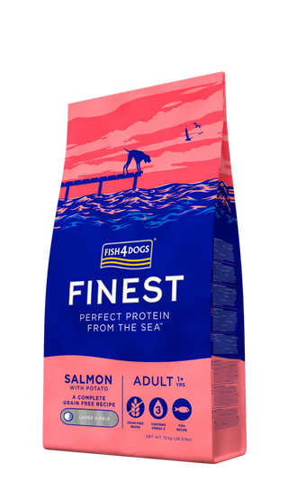 Fish4Pets Finest Cão Adulto Salmão - Ração seca para cão