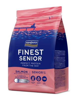 Fish4Pets Finest Perro Sénior Grain-Free Salmón y Boniato - Pienso seco para perro