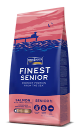 Fish4Pets Finest Perro Sénior Grain-Free Salmón y Boniato - Pienso seco para perro