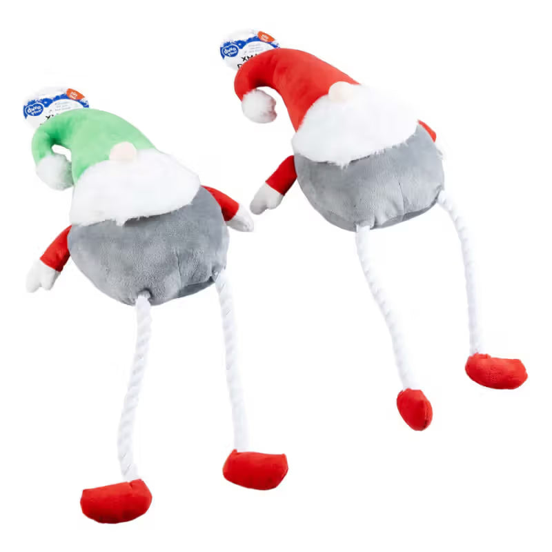 Duvo Plus Duende de Natal com som - Juguete para perro
