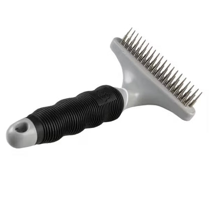 Duvo Plus Ancinho para pentear - Ancinho para pentear para cão e gato