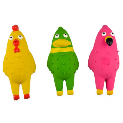 Duvo Plus Aves de Látex com Som - Brinquedo para cão