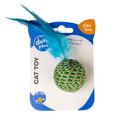 Duvo Plus - Juguete para gato con plumas