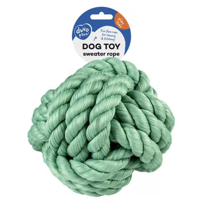 Duvo Plus Pelota de Tela Verde para Perro