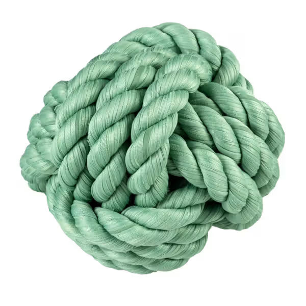 Duvo Plus Pelota de Tela Verde para Perro