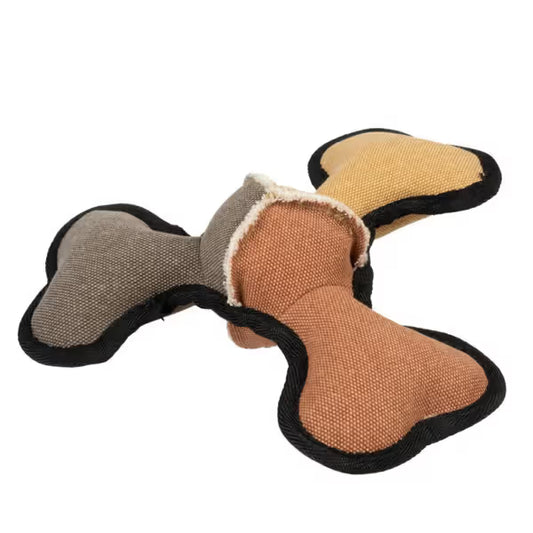 Duvo Plus Brinquedo Osso Boomerang Canvas - Dog toy