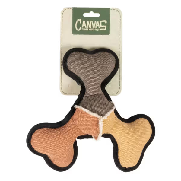 Duvo Plus Brinquedo Osso Boomerang Canvas - Brinquedo para cão