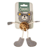 Duvo Plus Urso Canvas - Brinquedo de tecido para gato