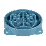 Duvo Plus Comedouro Slow Food Anti-Gulping Azul - Slow feeder for dogs and cats