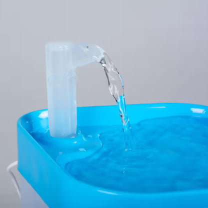 Duvo Plus - Fuente de agua para perros y gatos con filtro de carbono