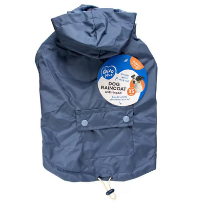 Duvo Plus Parka de Chuva para Cães - Parka de Chuva para Cães