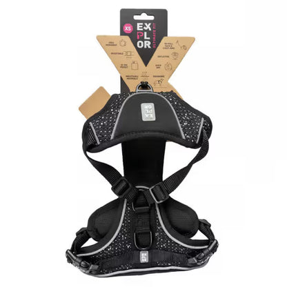 Duvo Plus Peitoral Explor Ultimate Fit Anti-Puxão - Reflective and anti-pull harness for dogs
