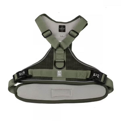 Duvo Plus Peitoral Explor Ultimate Fit Anti-Puxão - Reflective and anti-pull harness for dogs