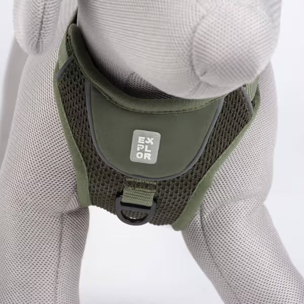 Duvo Plus Peitoral Explor Ultimate Fit Anti-Puxão - Reflective and anti-pull harness for dogs