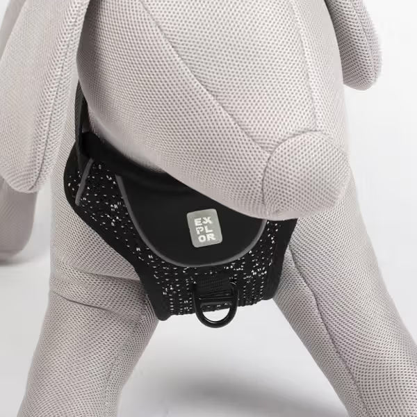 Duvo Plus Peitoral Explor Ultimate Fit Anti-Puxão - Reflective and anti-pull harness for dogs