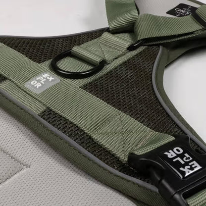 Duvo Plus Peitoral Explor Ultimate Fit Anti-Puxão - Reflective and anti-pull harness for dogs
