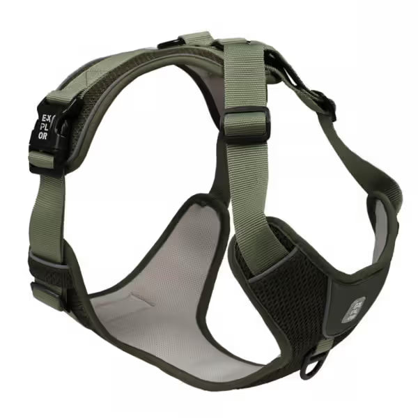 Duvo Plus Peitoral Explor Ultimate Fit Anti-Puxão - Reflective and anti-pull harness for dogs