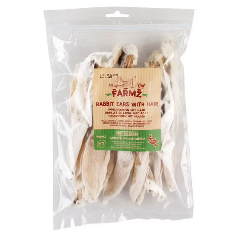 Duvo Plus Farmz - Snack para perro con conejo