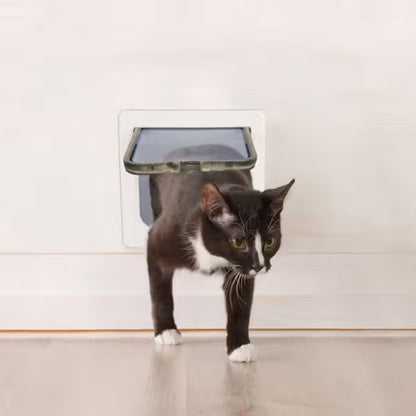 Duvo Plus Porta Gateira Simples Branca - para gato