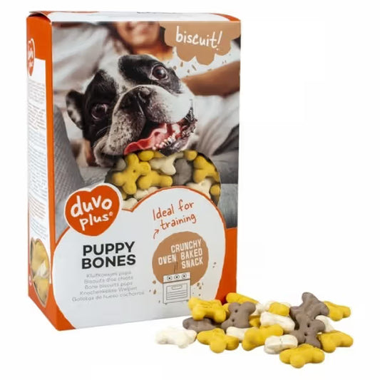 Duvo Plus Biscuit! Puppy Bones - Snack para perro