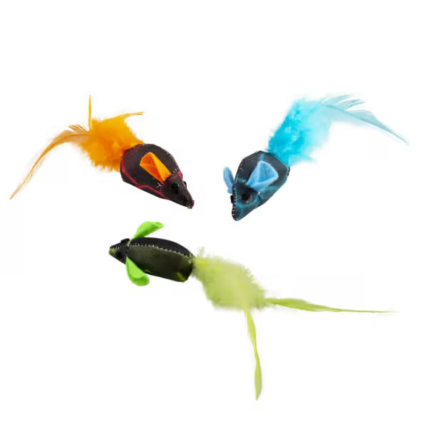 Duvo Plus - Juguete para gato con plumas y catnip