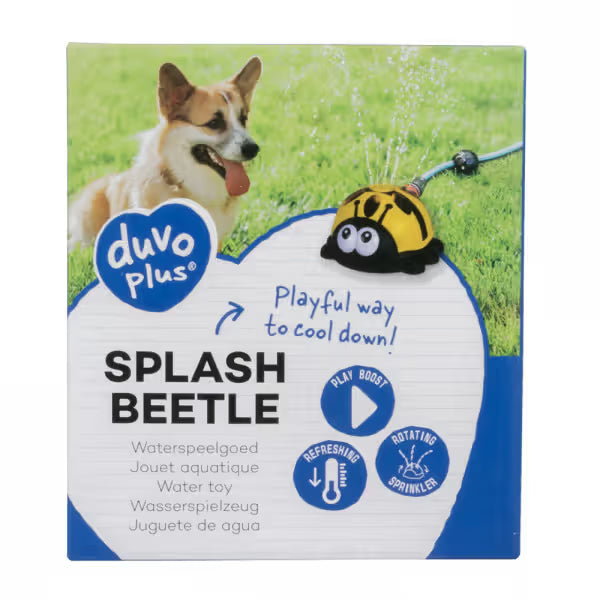 Duvo Plus Repuxo Abelha Splash - Juguete acuático para perro