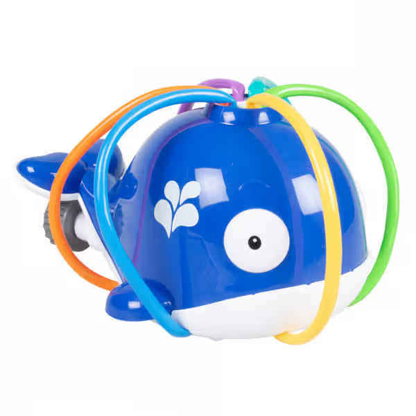 Duvo Plus Repuxo baleia Splash - Brinquedo aquático para cão