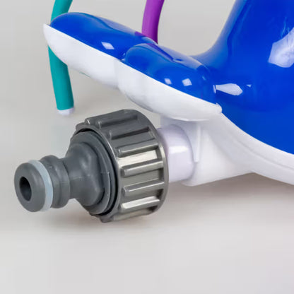 Duvo Plus Repuxo baleia Splash - Brinquedo aquático para cão