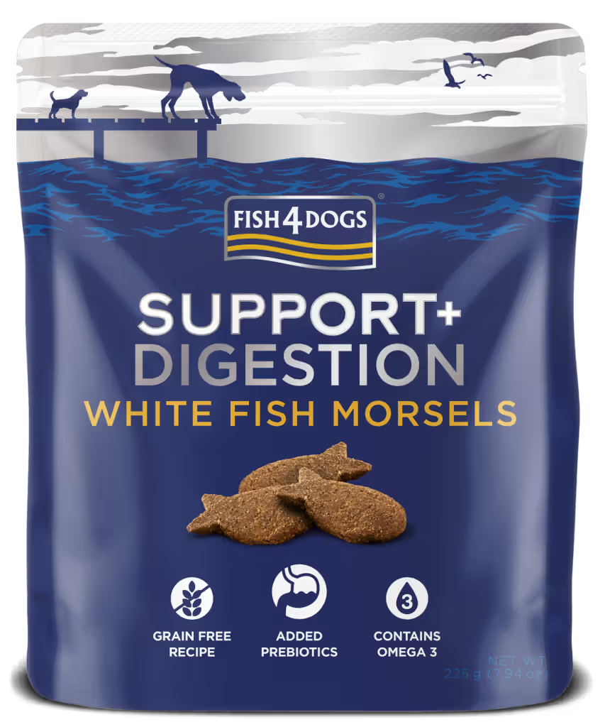 Fish4Pets Support+ Digestion Cão Salmão e Peixe Branco - Snack para cão com sensibilidade digestiva