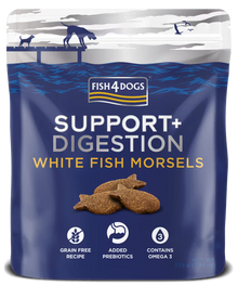 Fish4Pets Support+ Digestion Perro Salmón y Pescado Blanco - Snack para perro con sensibilidad digestiva