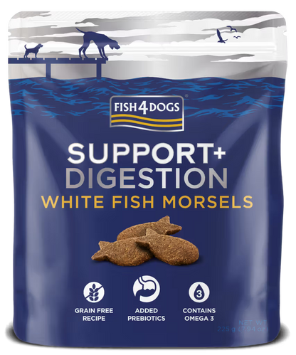 Fish4Pets Support+ Digestion Cão Salmão e Peixe Branco - Snack para cão com sensibilidade digestiva