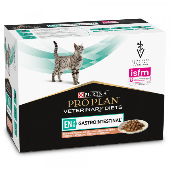 Pro Plan PVD Cat - EN Gastrointestinal Salmón | 10 x 85 g