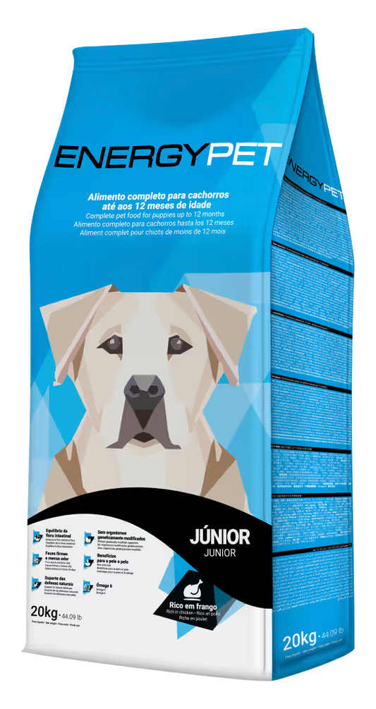 EnergyPet Junior Perro Cachorro Pollo - Pienso seco para perro