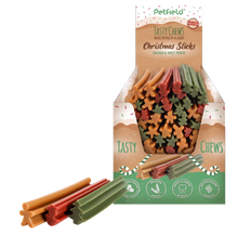 Petfield Tasty Chew Xmas Sticks Perro Pollo Grain-Free - Snack para perro