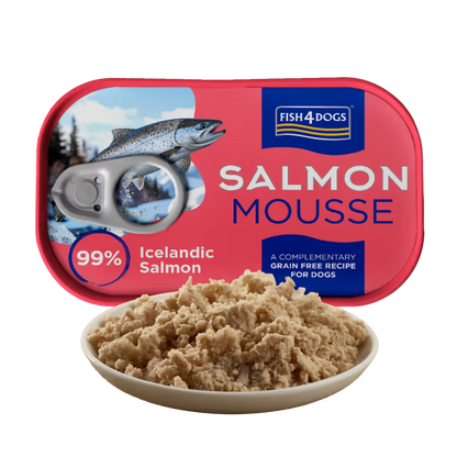Fish4Pets Salmon Mousse Perro Salmón Grain-Free - Snack para perro