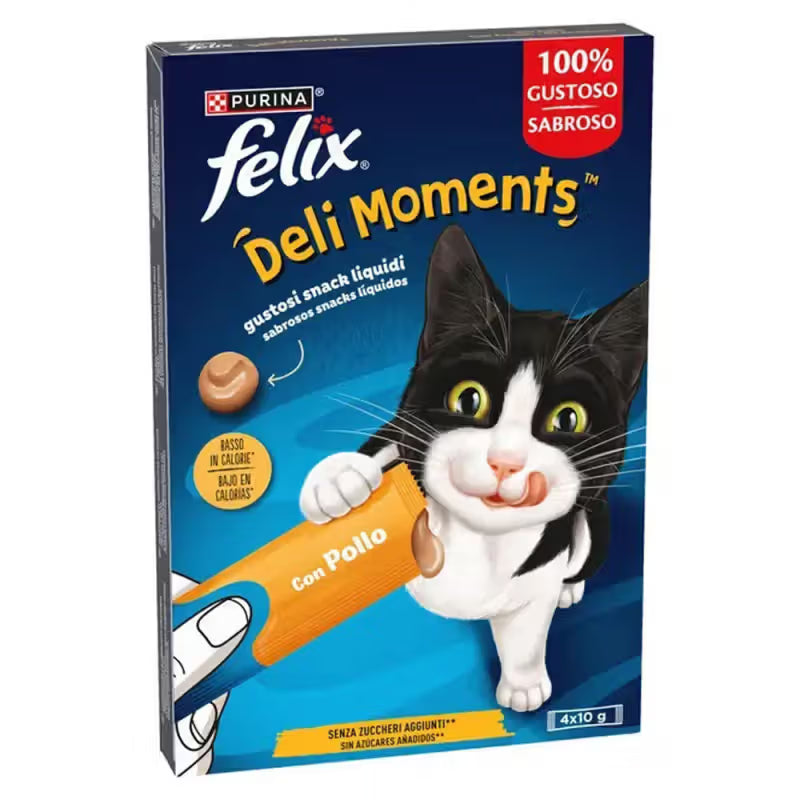 Felix Deli Moments Gato Pollo - Snack para gato
