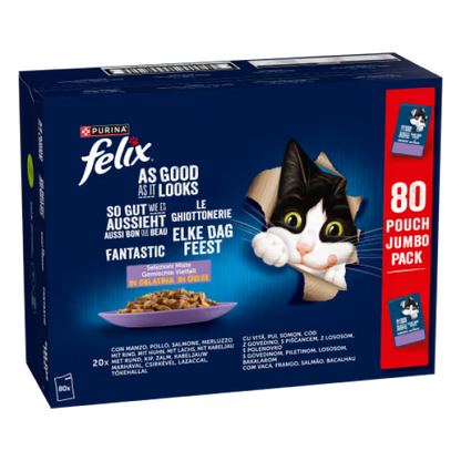 FELIX Fantastic Savoury Selection Wet Cat Food