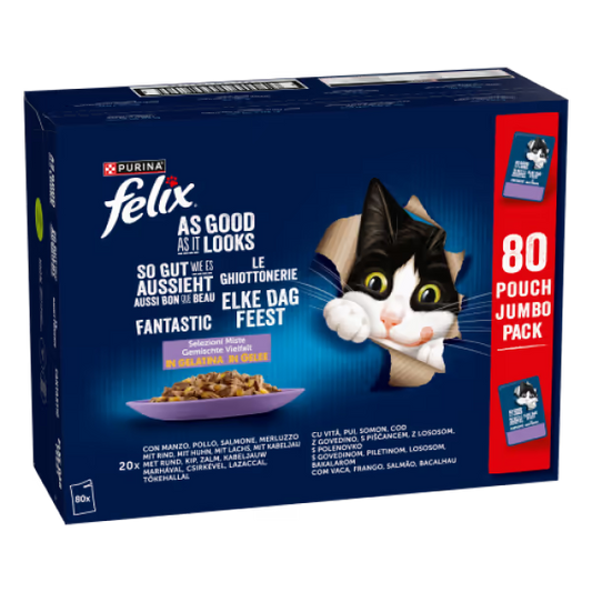 FELIX Fantastic Savoury Selection Wet Cat Food
