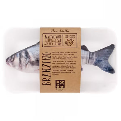 Ferribiella Robalo de Tecido com Matatabi - Cat toy