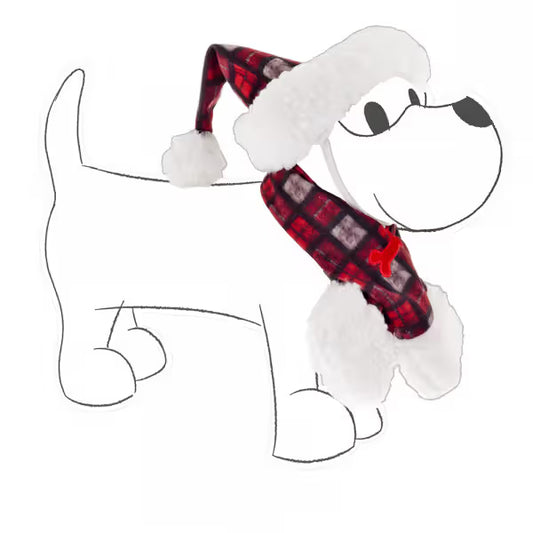 Ferribiella - Gorro de Navidad para perro