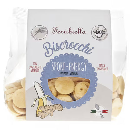 Ferribiella Biscrocchi Sport Energy - Dog snack with banana and ginger