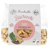 Ferribiella Biscrocchi Puppy - Snack para cão com açafrão, beterraba e alfarroba