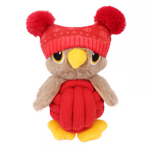Ferribiella Bola de Corda Coruja - Brinquedo para cão