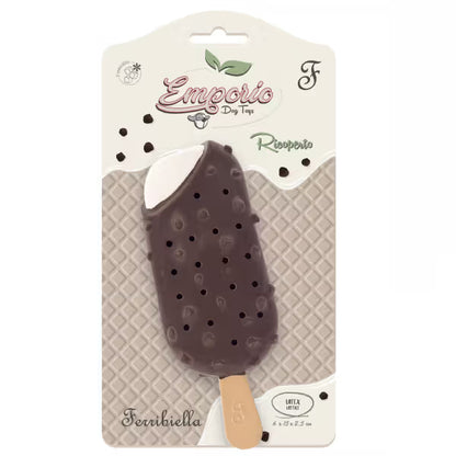 Ferribiella Brinquedo Refrescante para Cães - Gelado de Chocolate - Cooling dog toy