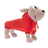 Ferribiella Camisola com Carapuço Boss Vermelha Cão - Vestuário para cão